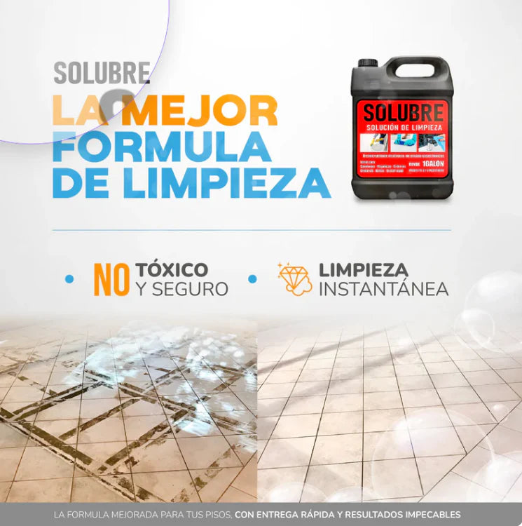 Solucion Maxima Limpieza- Solubril Original
