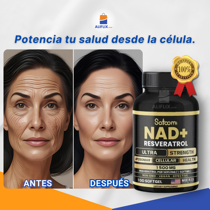 NAD+ Resveratrol Ultra Black