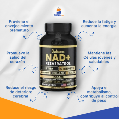 NAD+ Resveratrol Ultra Black