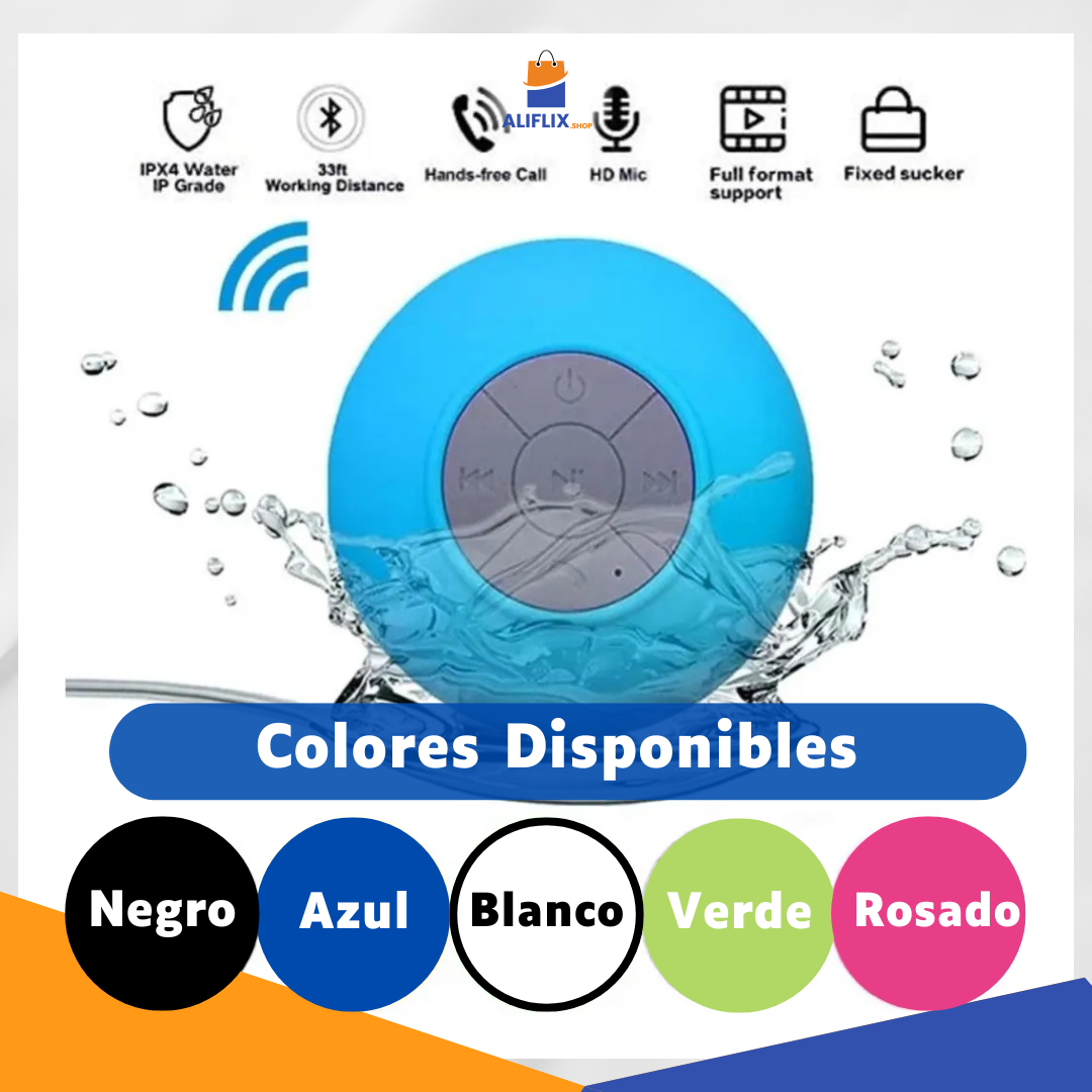 EcoSplash Sound - Parlante Bluetooth Splash Proof