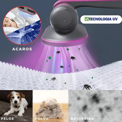 Aspirador Eliminador de ÁCAROS con SISTEMA UV